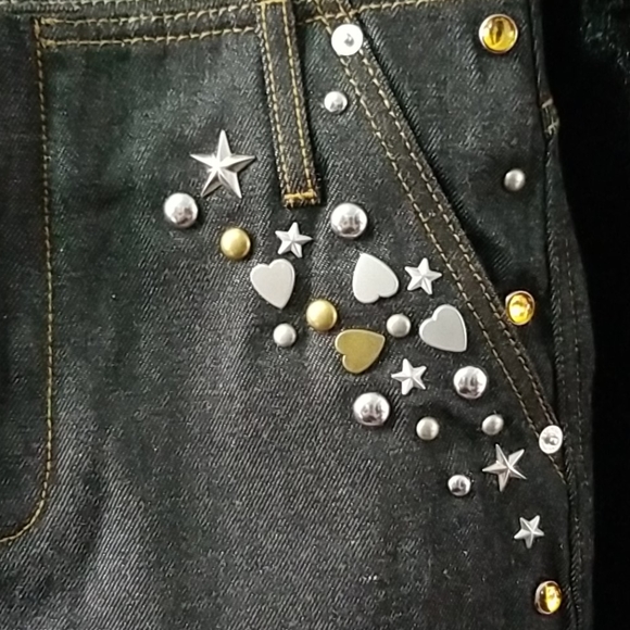 Coach 1941 black custom denim size 4 - Picture 3 of 6